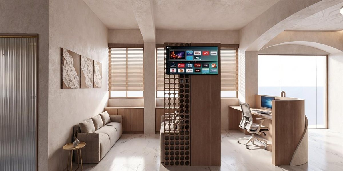 Reception and lounge at Arkkaya Women's Hospital, Visnagar