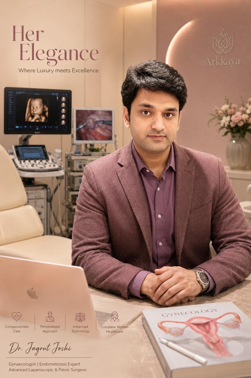 Dr. Jagrut Joshi, Advanced Laparoscopic Surgeon and Endometriosis Expert, Visnagar